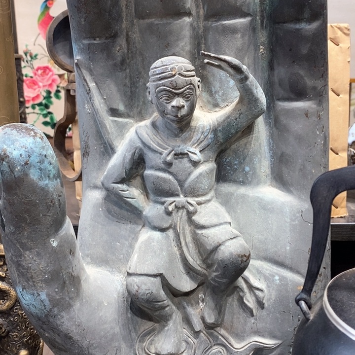 蜜安罐瓷香炉锡茶则六*