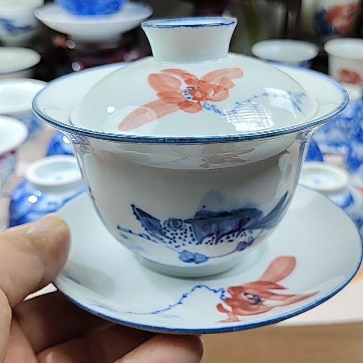 景德镇手绘陶瓷杯子11111