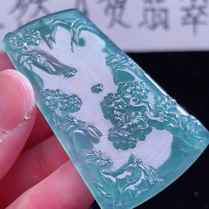 翡翠颈饰未镶嵌999999999