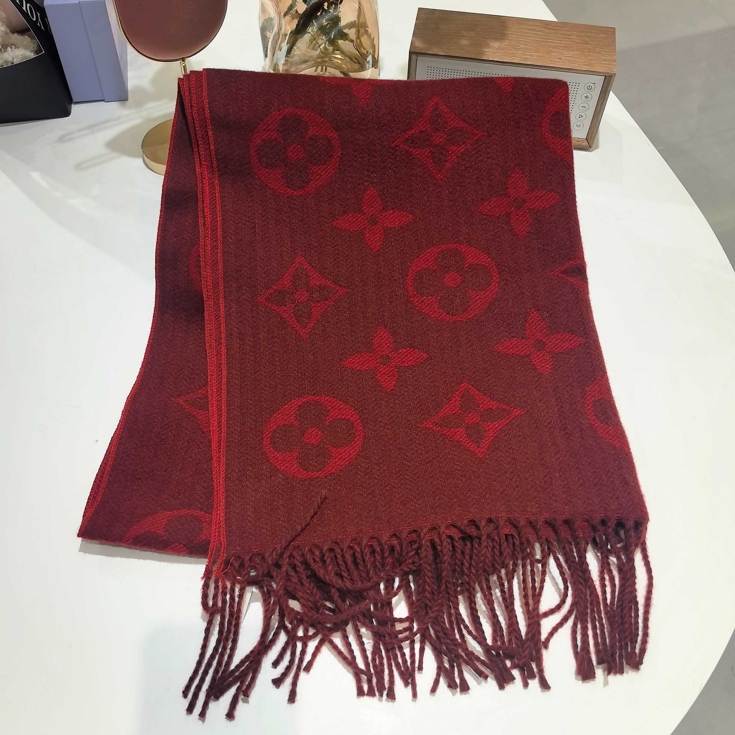 精品新款红色精致围巾XR-208