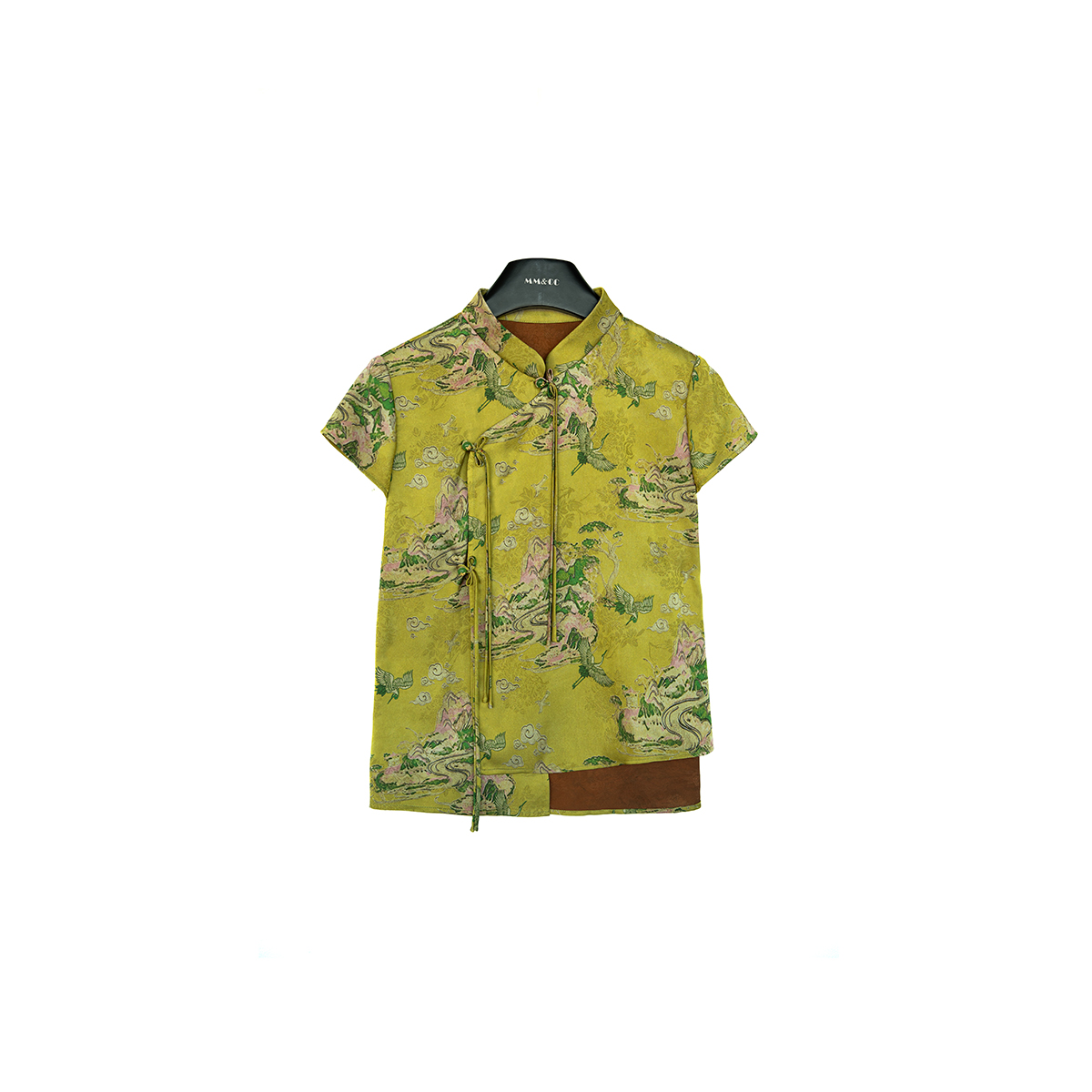 【远岱】新中式设计师款显瘦衬衫2025夏季新款上衣MCGSY0915