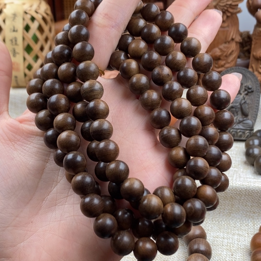 手串/手链檀香木迈索尔，老山檀香，奶香1.0（微瑕）