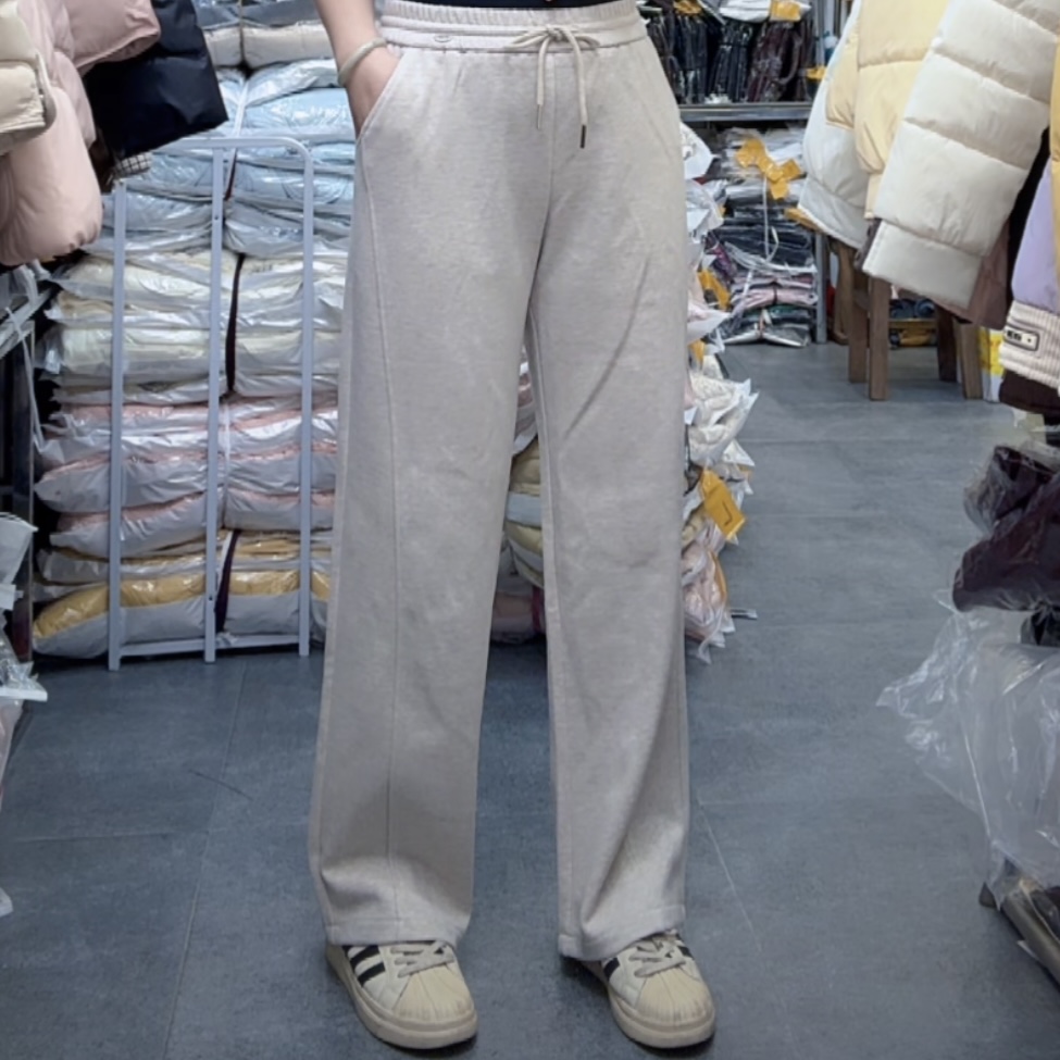 （芬芬家）新款时尚休闲显瘦百搭长裤5337