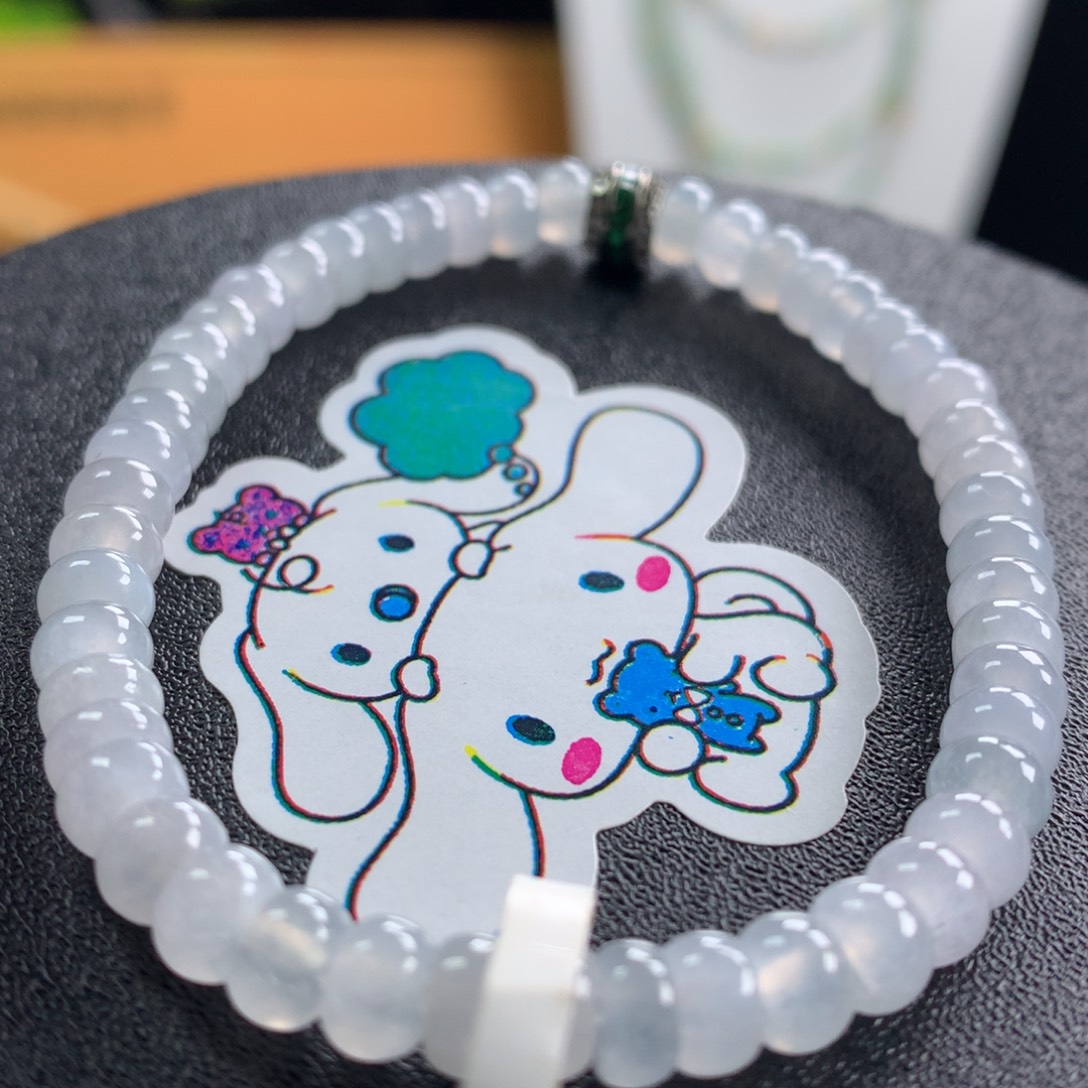 翡翠未镶嵌手链卡5