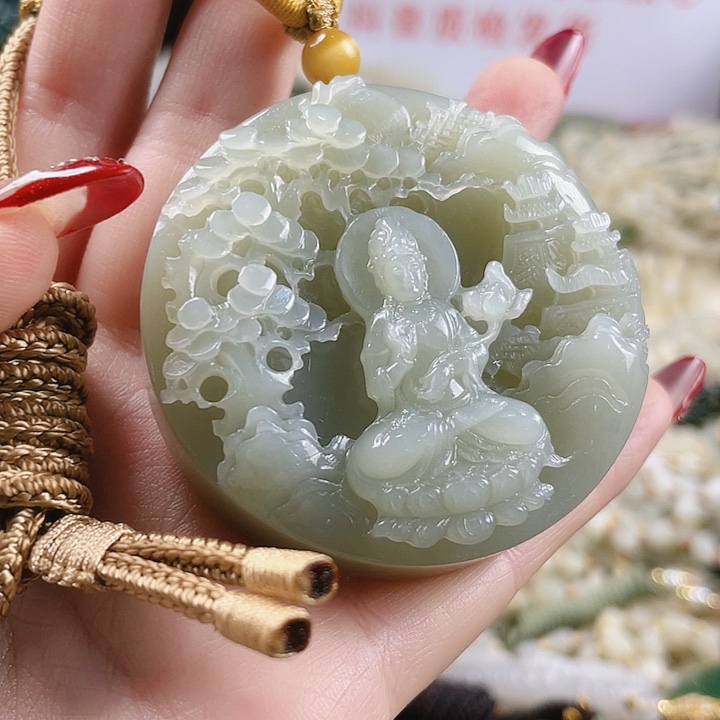 未镶嵌和田玉挂件