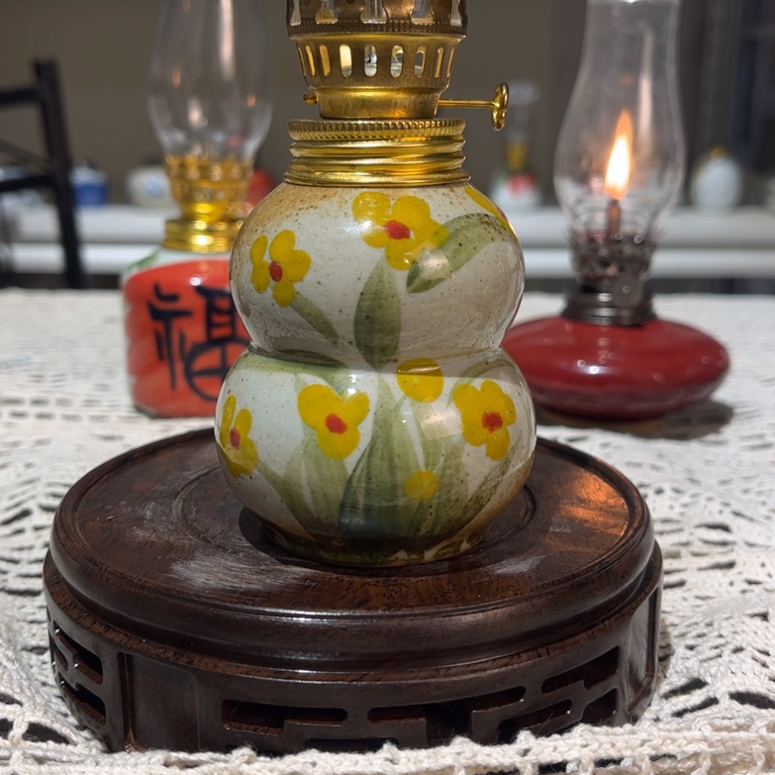 摆件景德镇陶瓷香薰灯