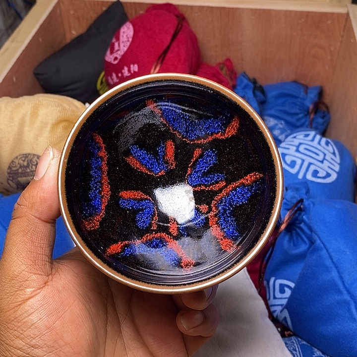茶盏建盏喝茶主人杯茶杯