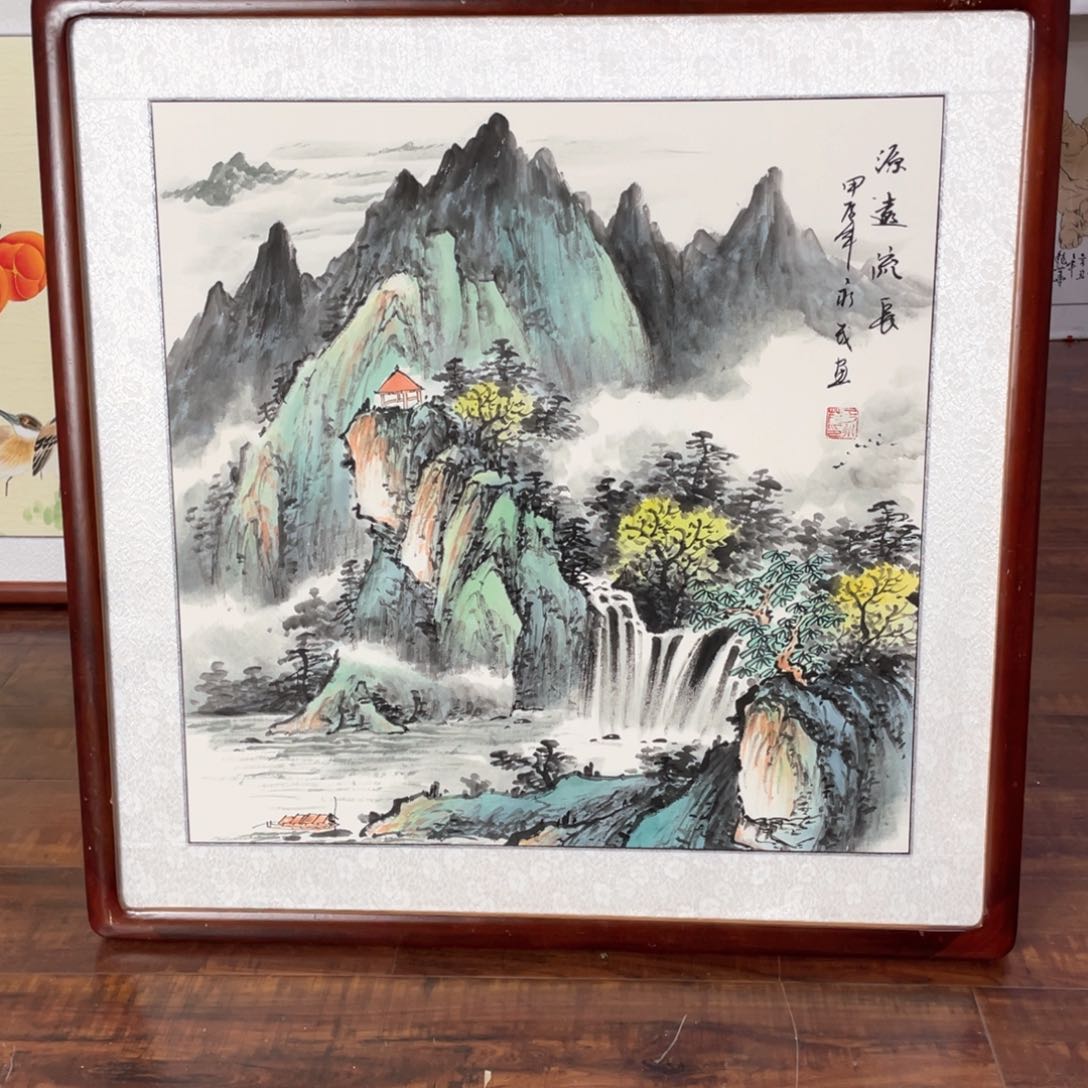 国画带框尺寸63*63厘米