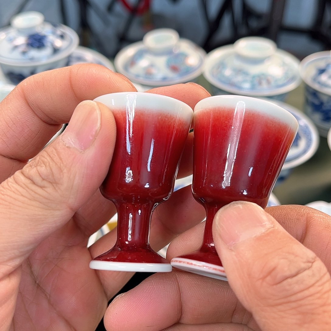 杯青花瓷器青花瓷器