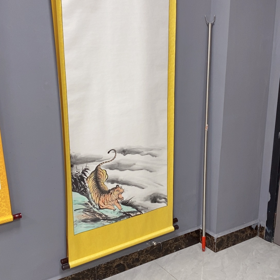 国画《****森李希阳老师现场创作