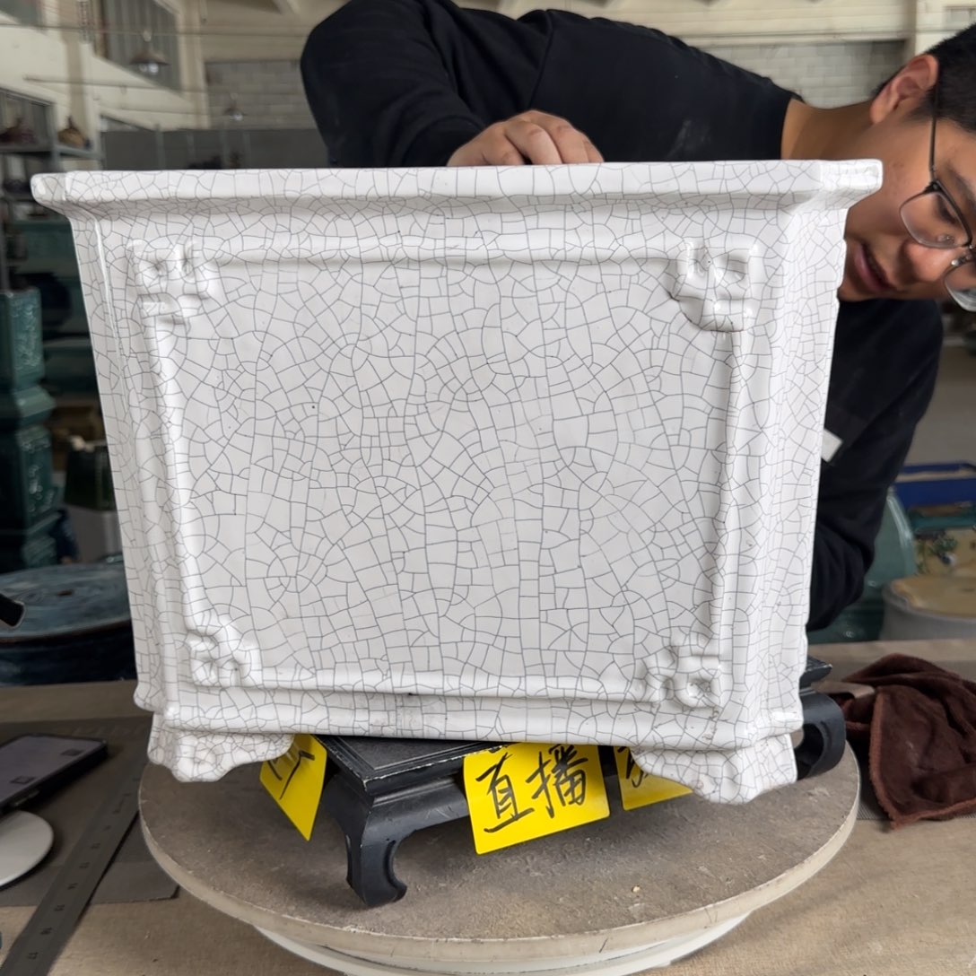 陶。一风堂石湾花盆