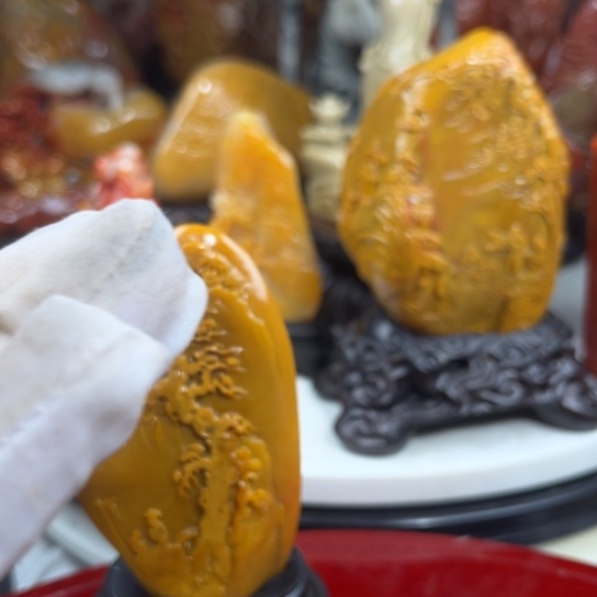 寿山石福**招印章非常好看