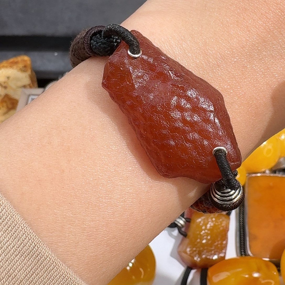 琥珀未镶嵌裸石你