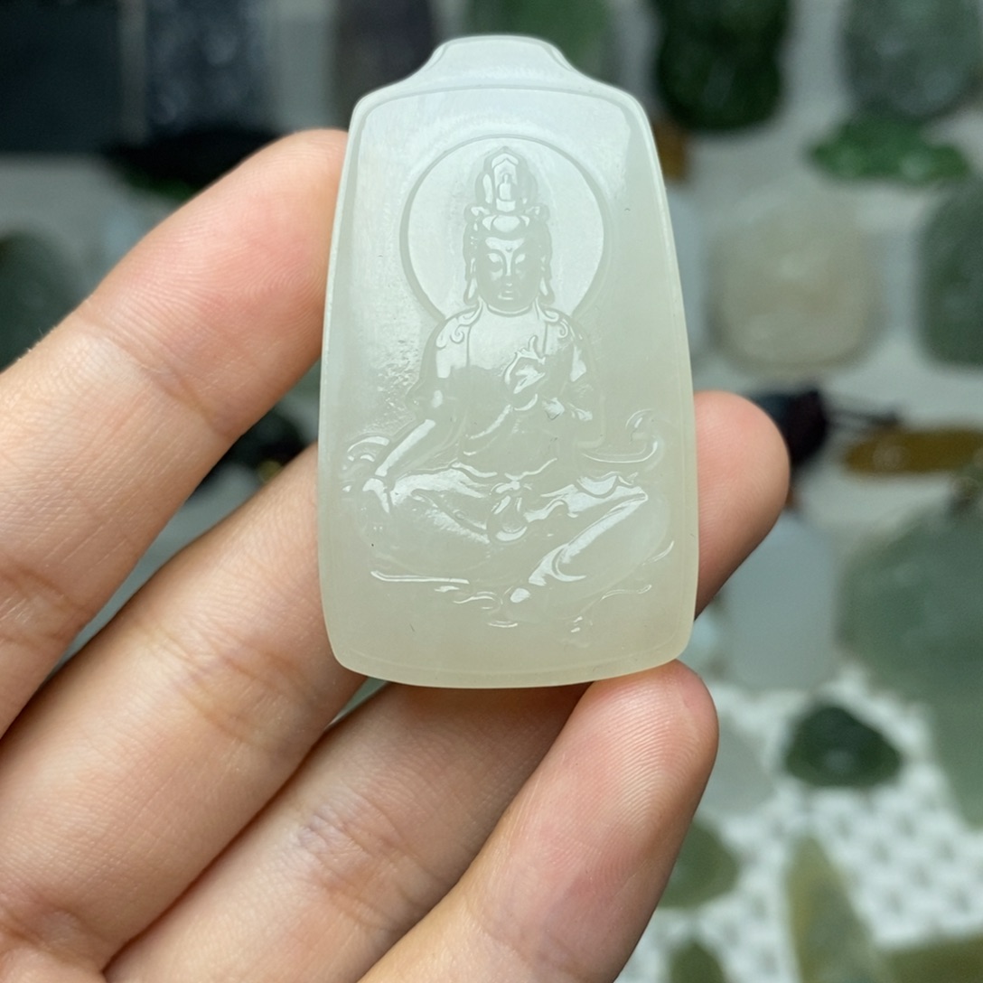 颈饰未镶嵌和田玉