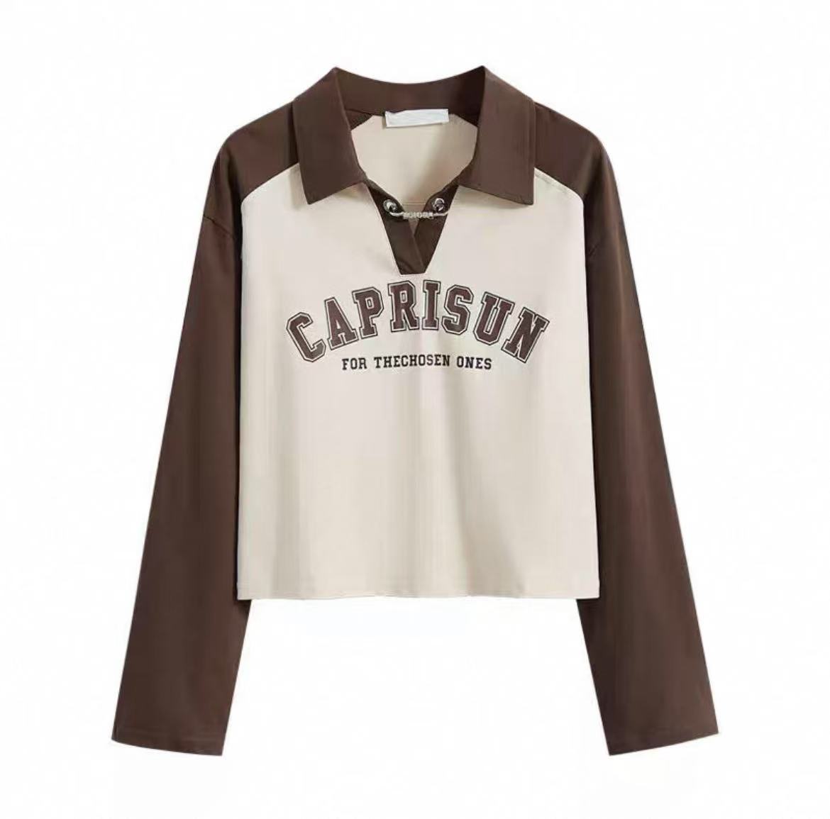 【新款】上衣服装时尚百搭气质休闲轻奢显瘦宽松女装3756[YN]Q