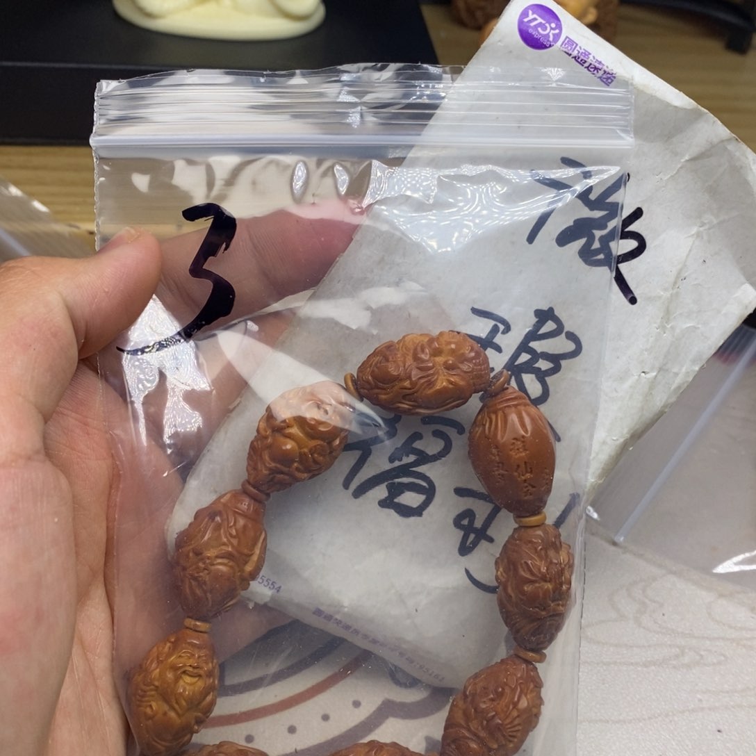 橄榄核手串/手链橄榄核雕刻工艺宇