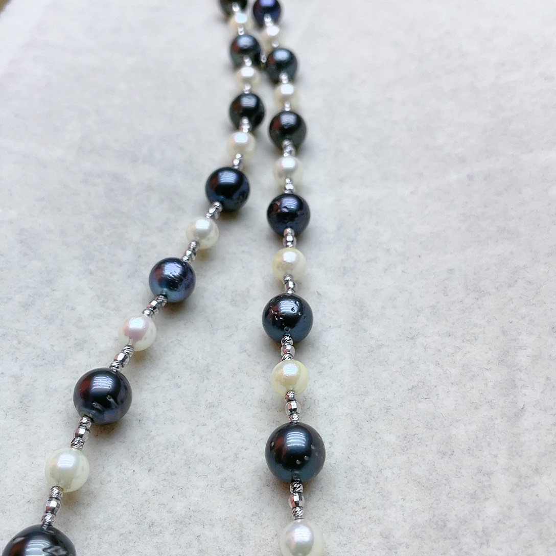 海水珍珠颈饰银S925镶嵌