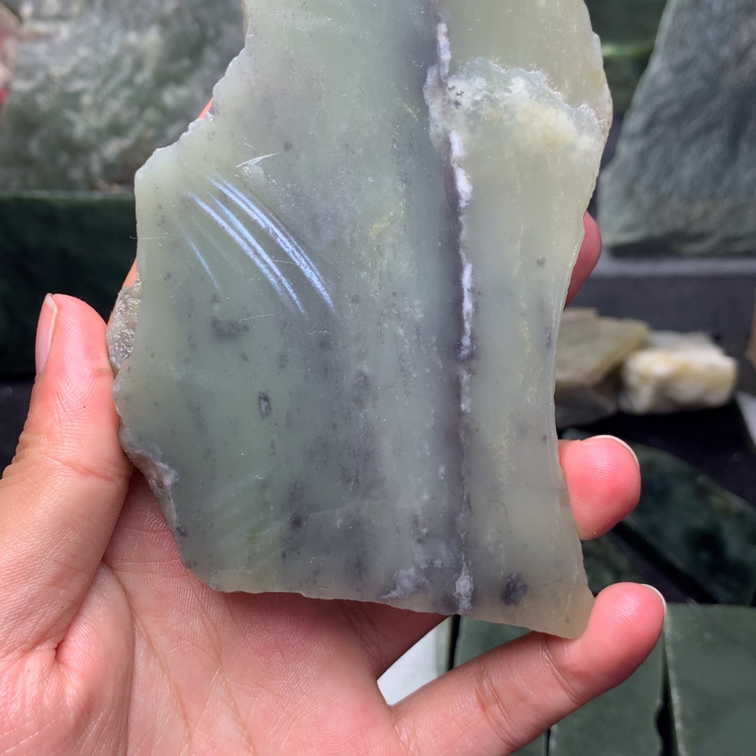 和田玉（糖玉）边角未镶嵌