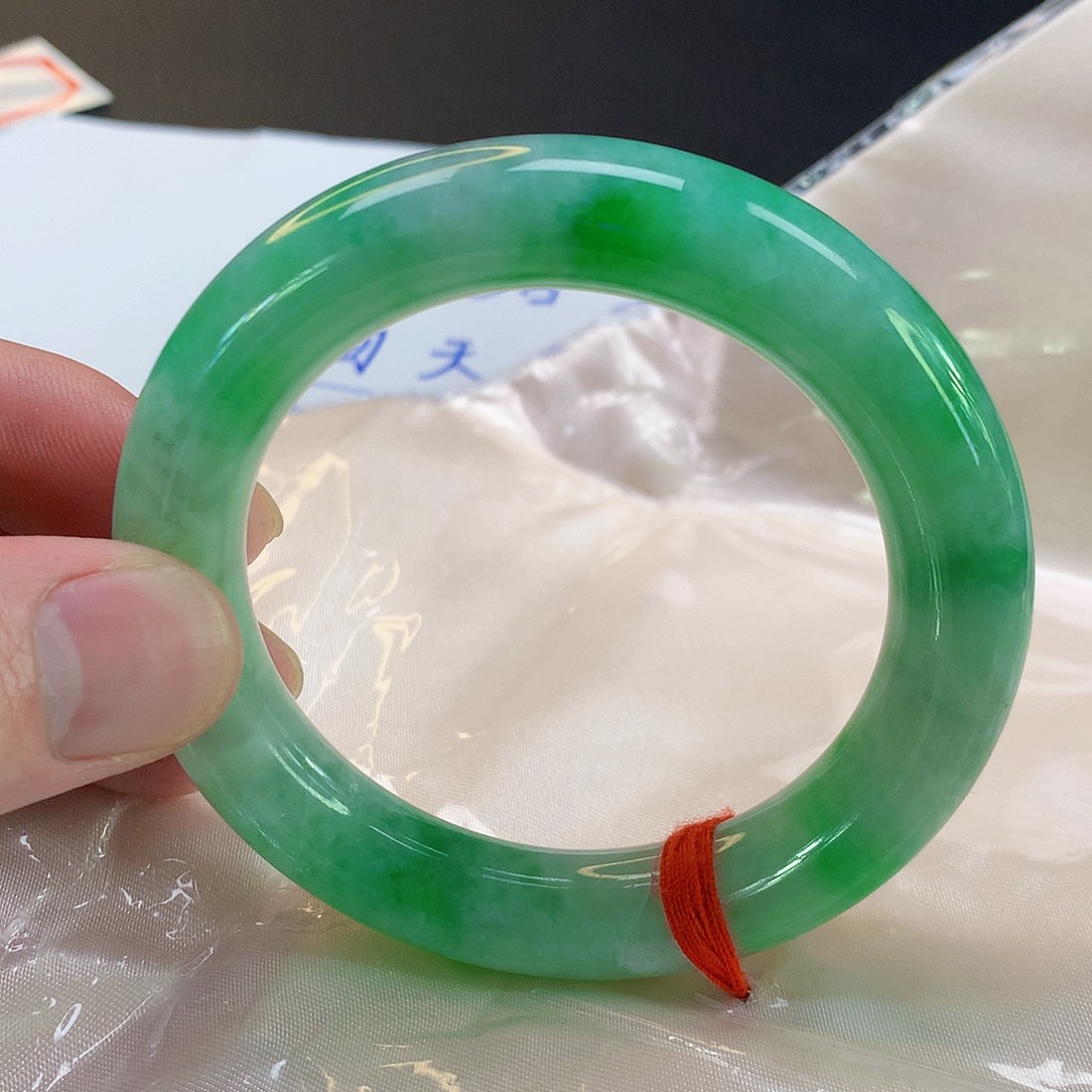 翡翠手镯未镶嵌805缅甸天然翡翠A货