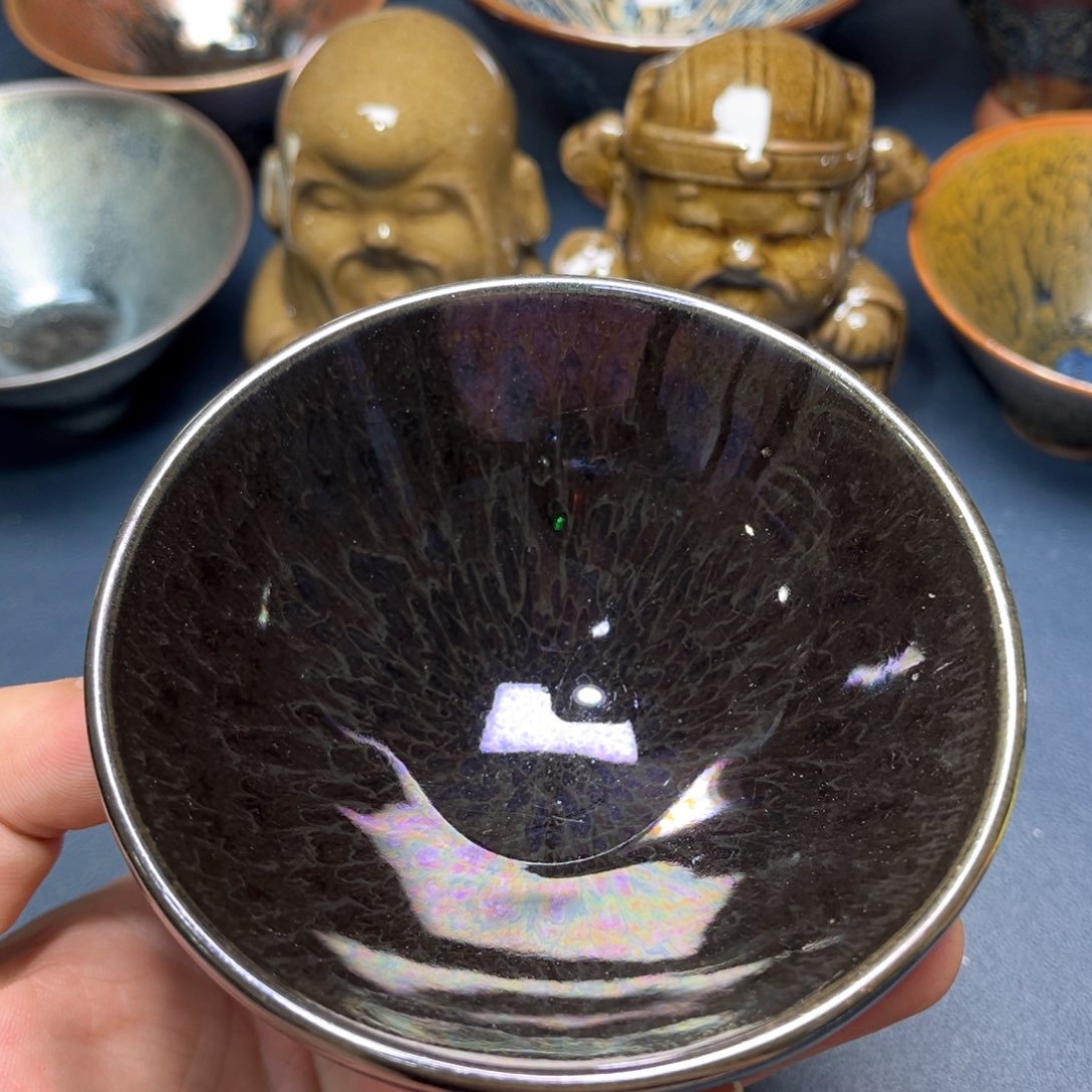 茶盏建盏手握泡茶主人杯