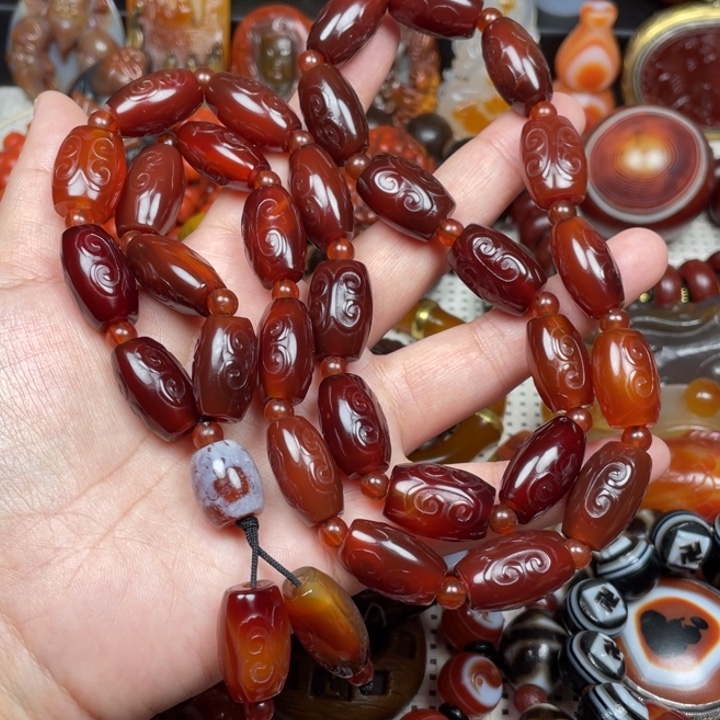 玛瑙/玉髓未镶嵌颈饰