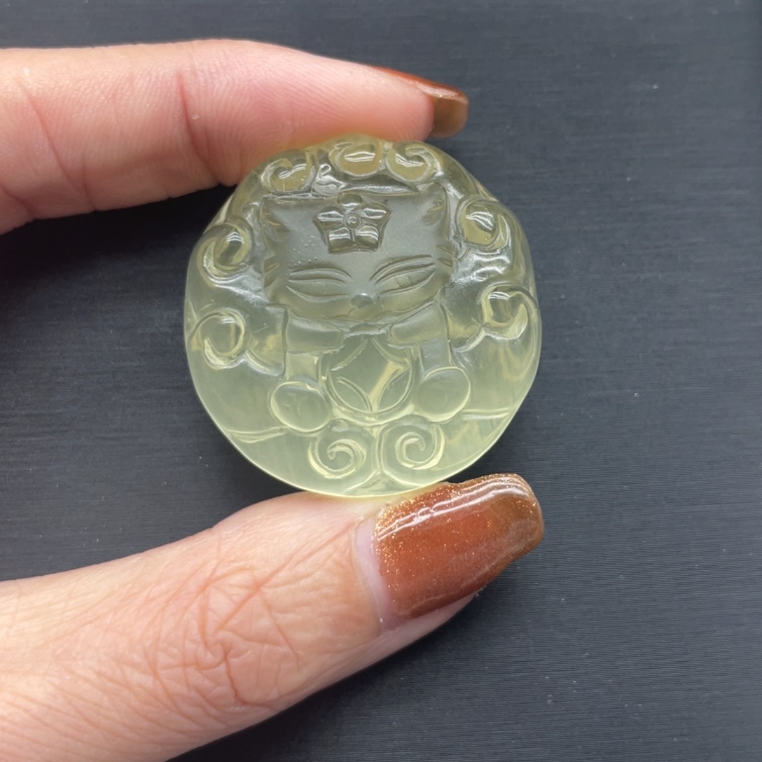 水晶吊坠(不含链)未镶嵌