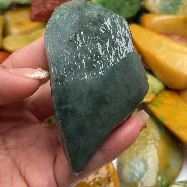 翡翠未镶嵌颈饰缅甸翡翠