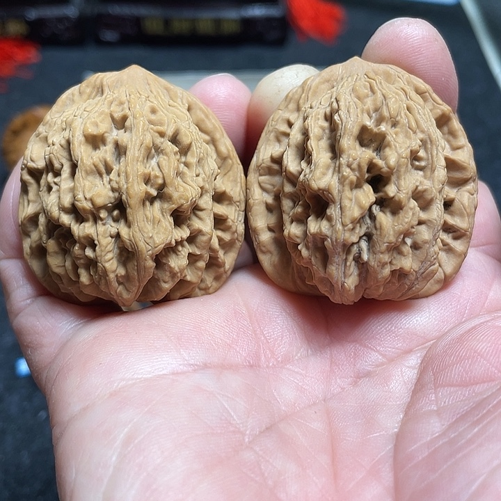 把件文玩核桃麦虎