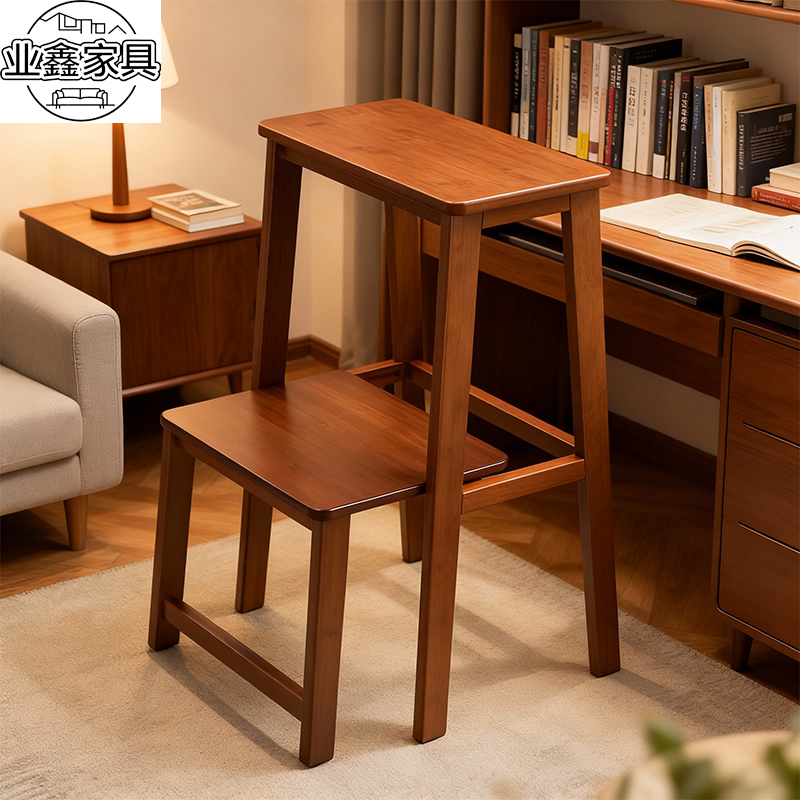 加厚梯凳两用可折叠两步梯子家用多功能梯子凳爬梯凳登高稳步梯凳