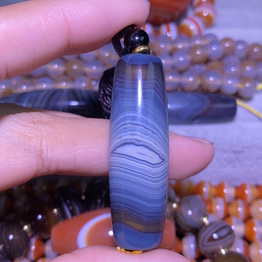 玛瑙/玉髓未镶嵌颈饰