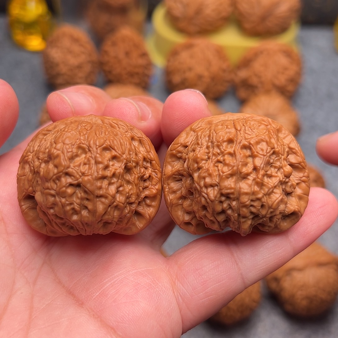 文玩核桃把件39精品毕业血麒麟