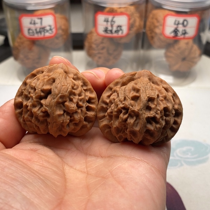 文玩核桃吊坠41宫灯