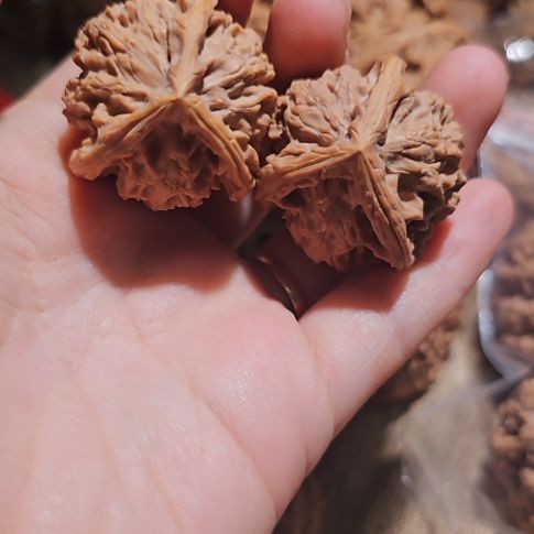 吊坠文玩核桃34三楞