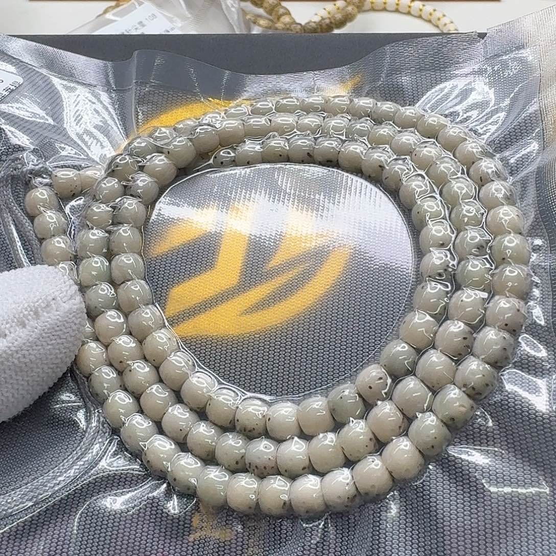 星月菩提吊坠12一物一图小冰糖大眼睛通体6左右108