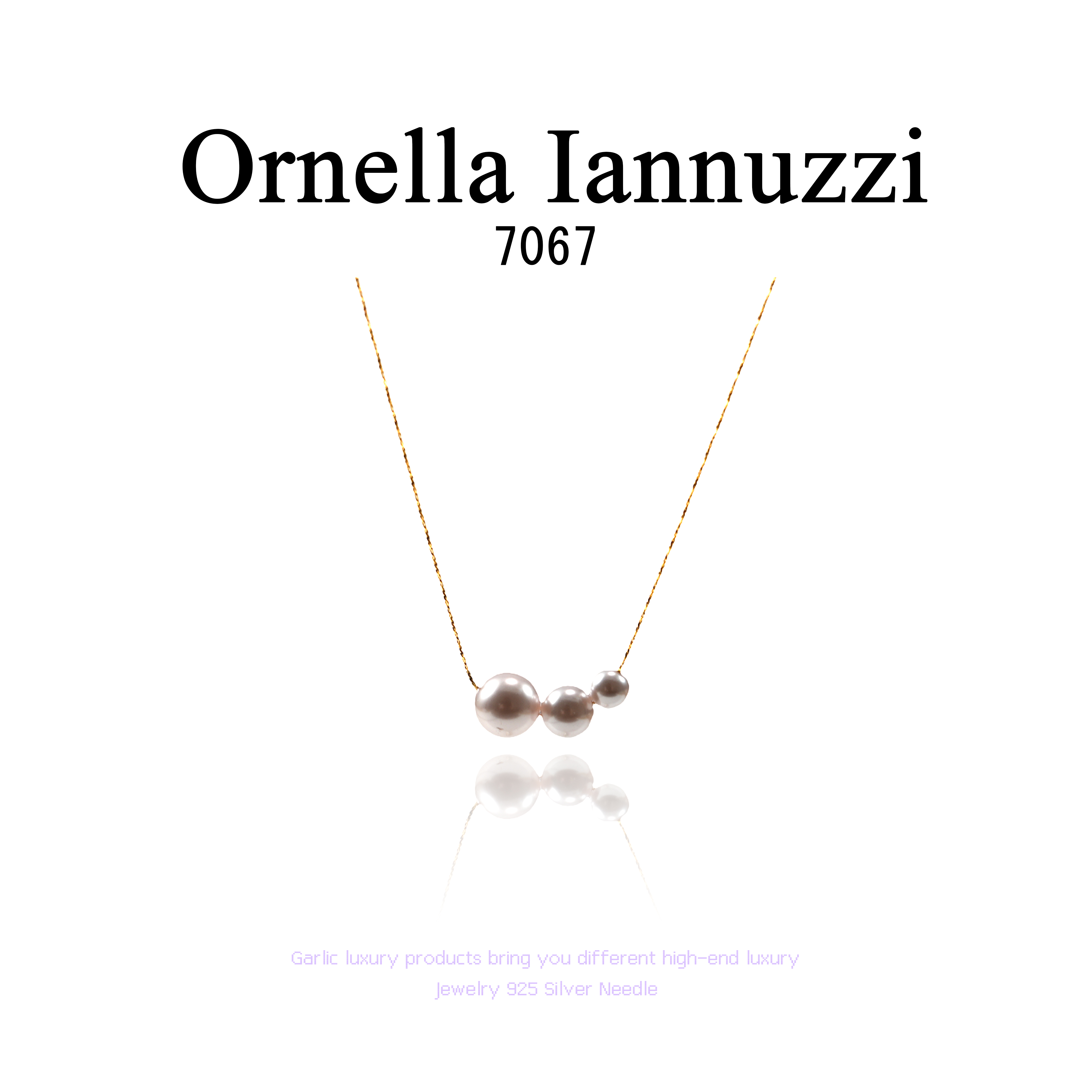  Ornella Iannuzzi项链~7067（40+5）         