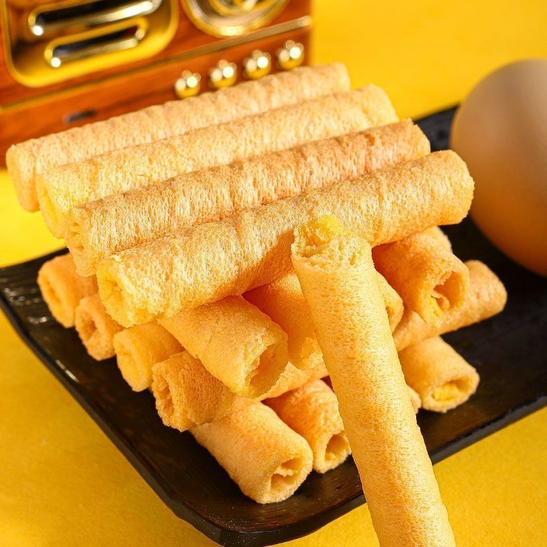 榴莲蛋卷猫山王凤凰卷夹心鸡蛋卷早餐小吃办公室网红饼干休闲零食