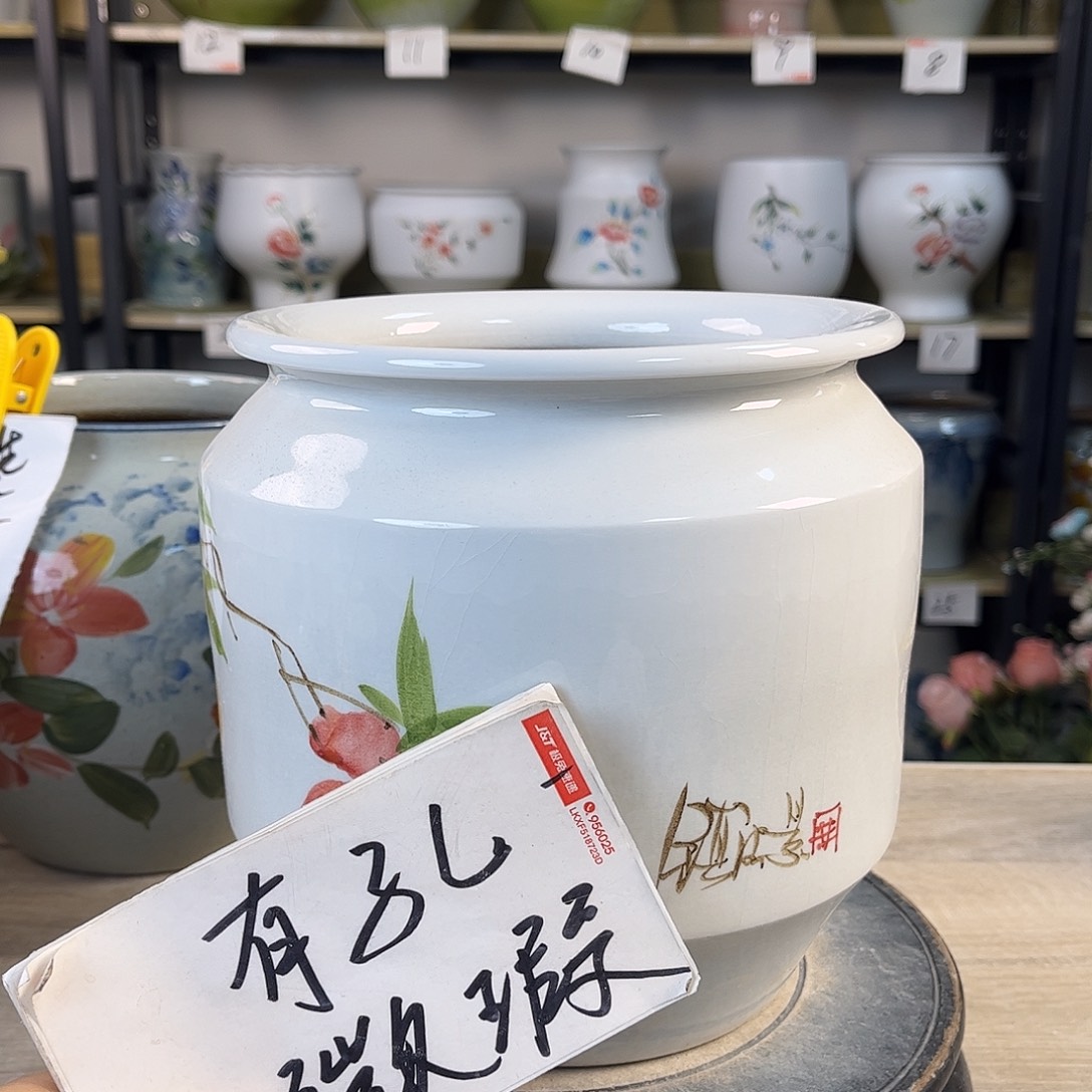 罐1xc景德镇陶瓷花盆