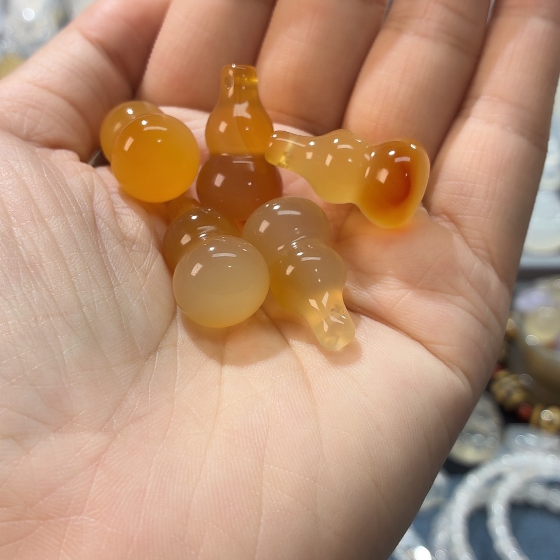 玛瑙/玉髓未镶嵌吊坠(不含链)