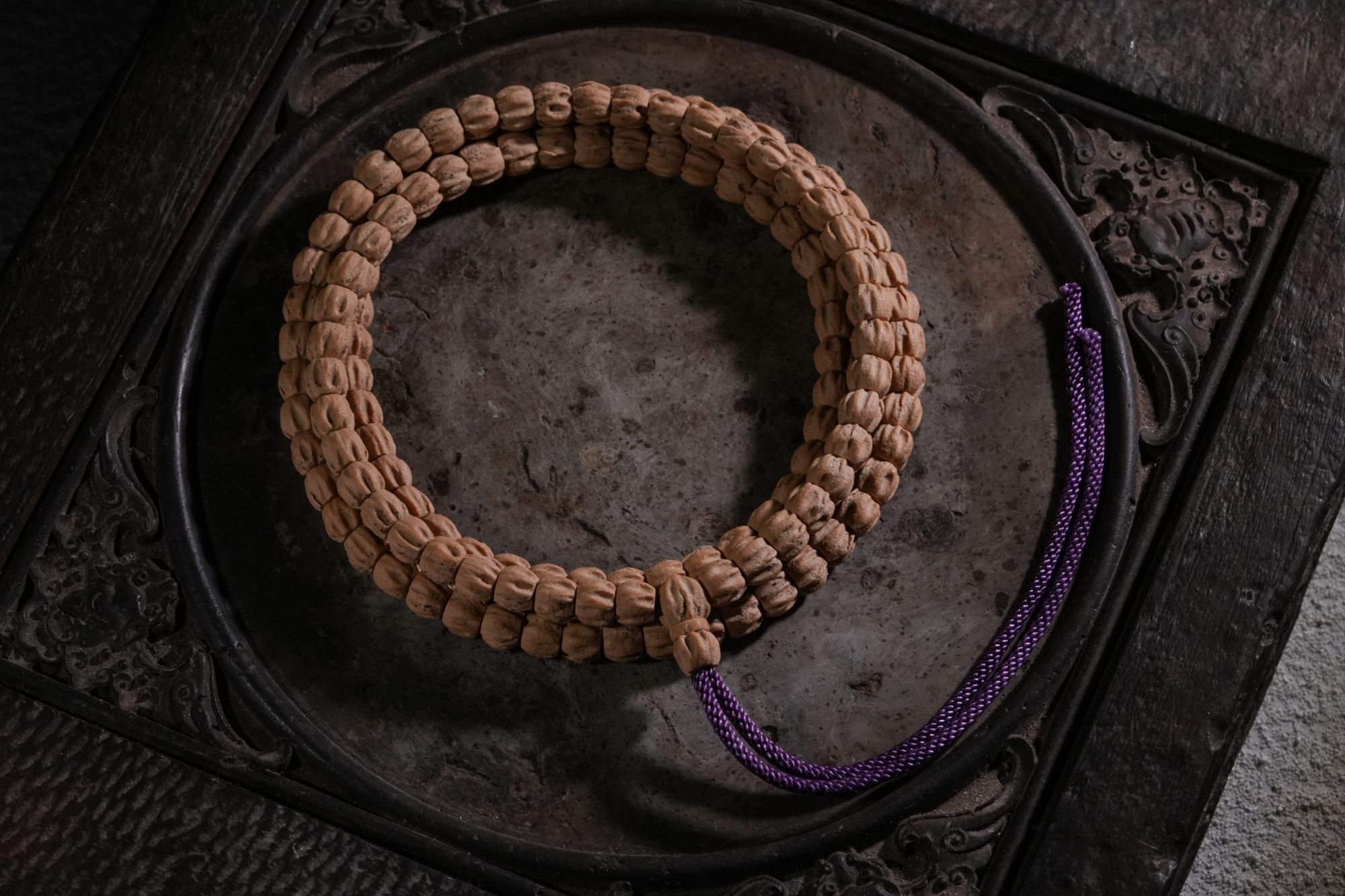 【莲生纪】热振柏香籽超级顺纹标杆版【澜】系列108长串