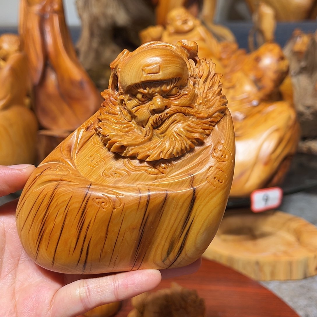 柏木（崖柏）空****?崖柏木手把件摆件