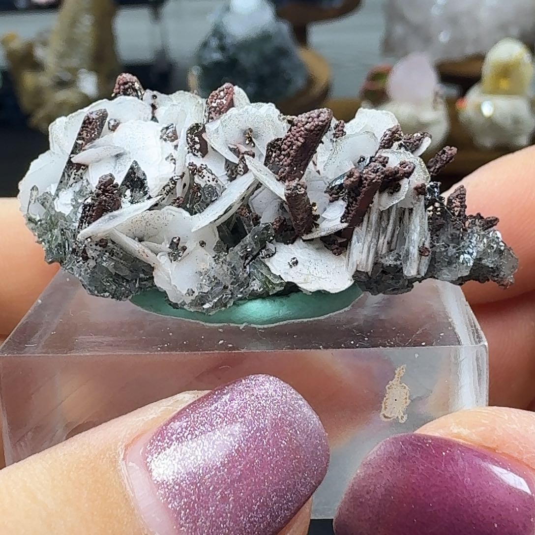 石材多矿物共生四公公分