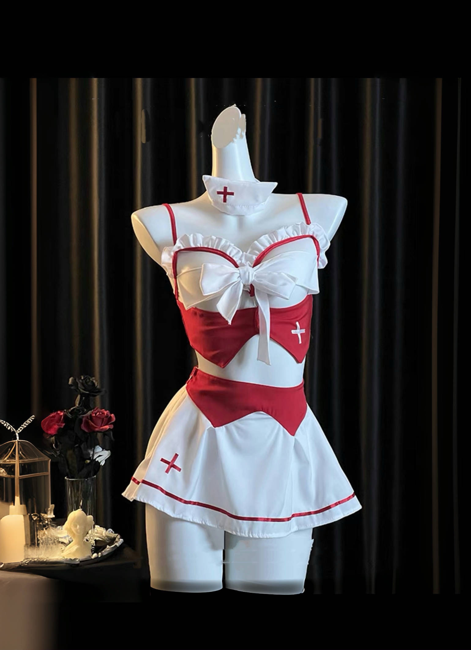 可爱甜美护士制服cos套装！【伍月柒号！no退no换】