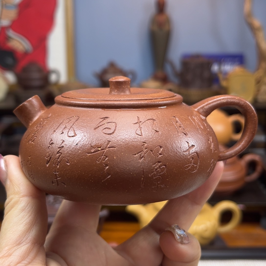 紫砂茶具半手工制作