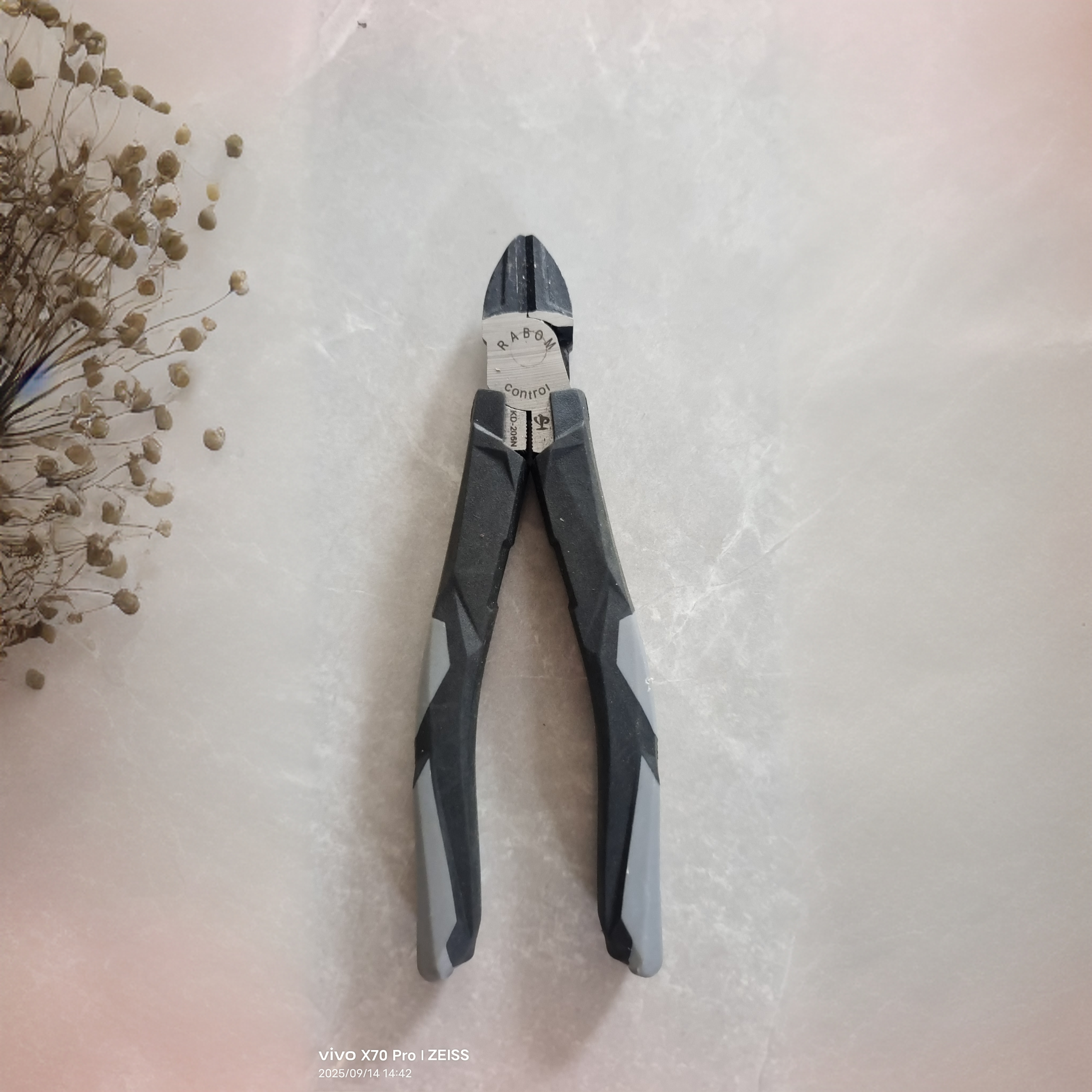 小日子6寸斜口钳，剪钢丝绳嘎嘎快钳子歪头老虎