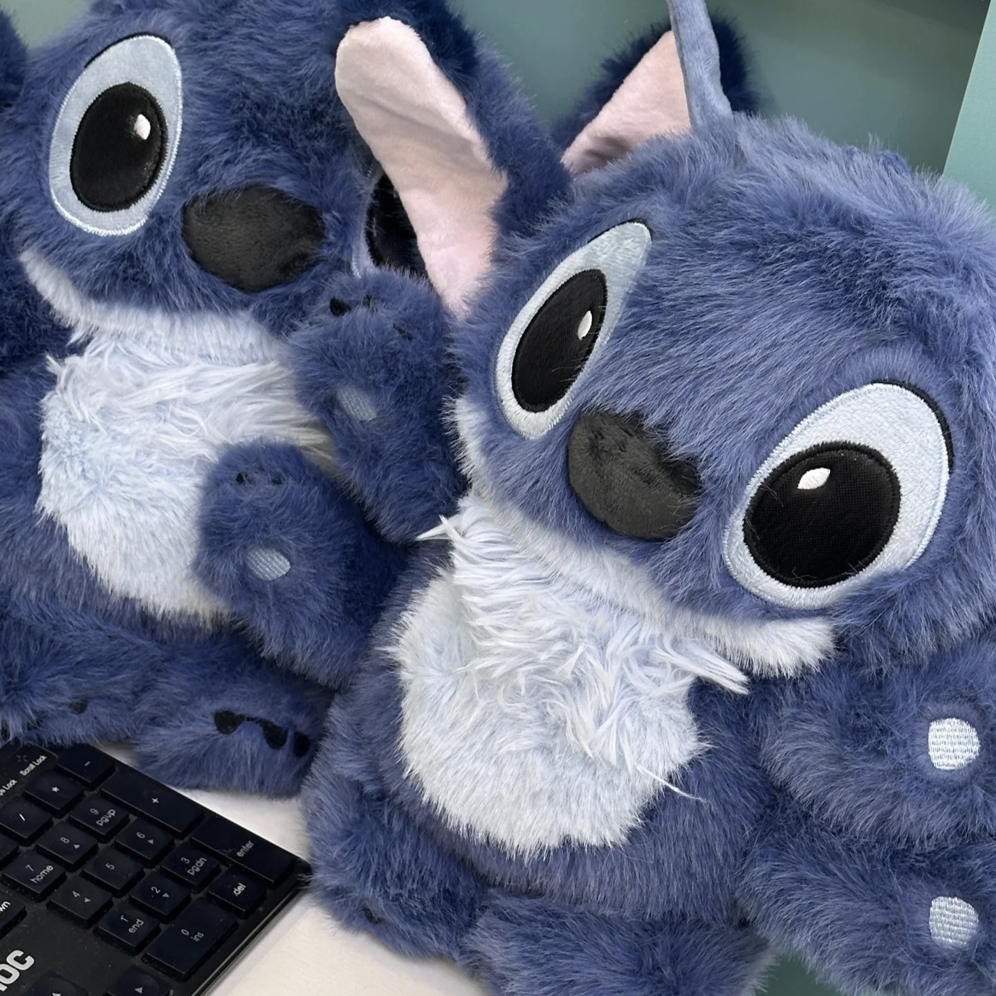 名创优品六手史迪仔毛绒公仔毛绒骨架史迪仔小朋友生日史迪仔玩偶