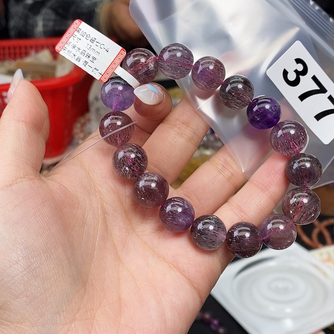 水晶手串多样性发其一377未镶嵌大**王