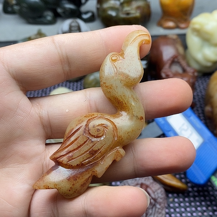 未镶嵌蛇纹石玉颈饰