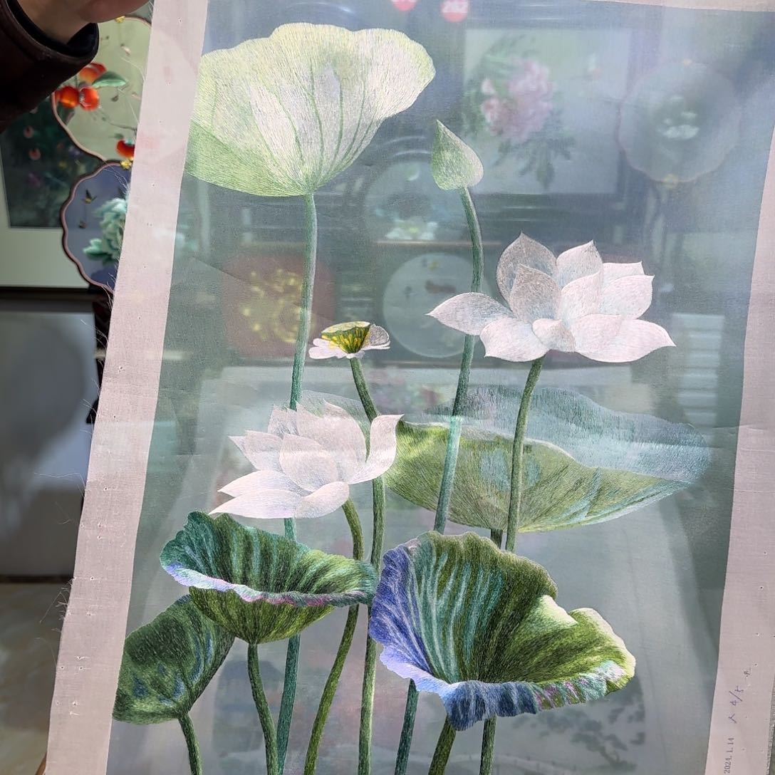 刺绣刺绣工艺精湛