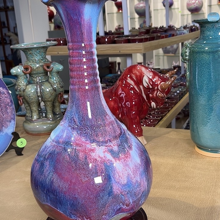 亚*钧瓷的制作工艺和工艺都