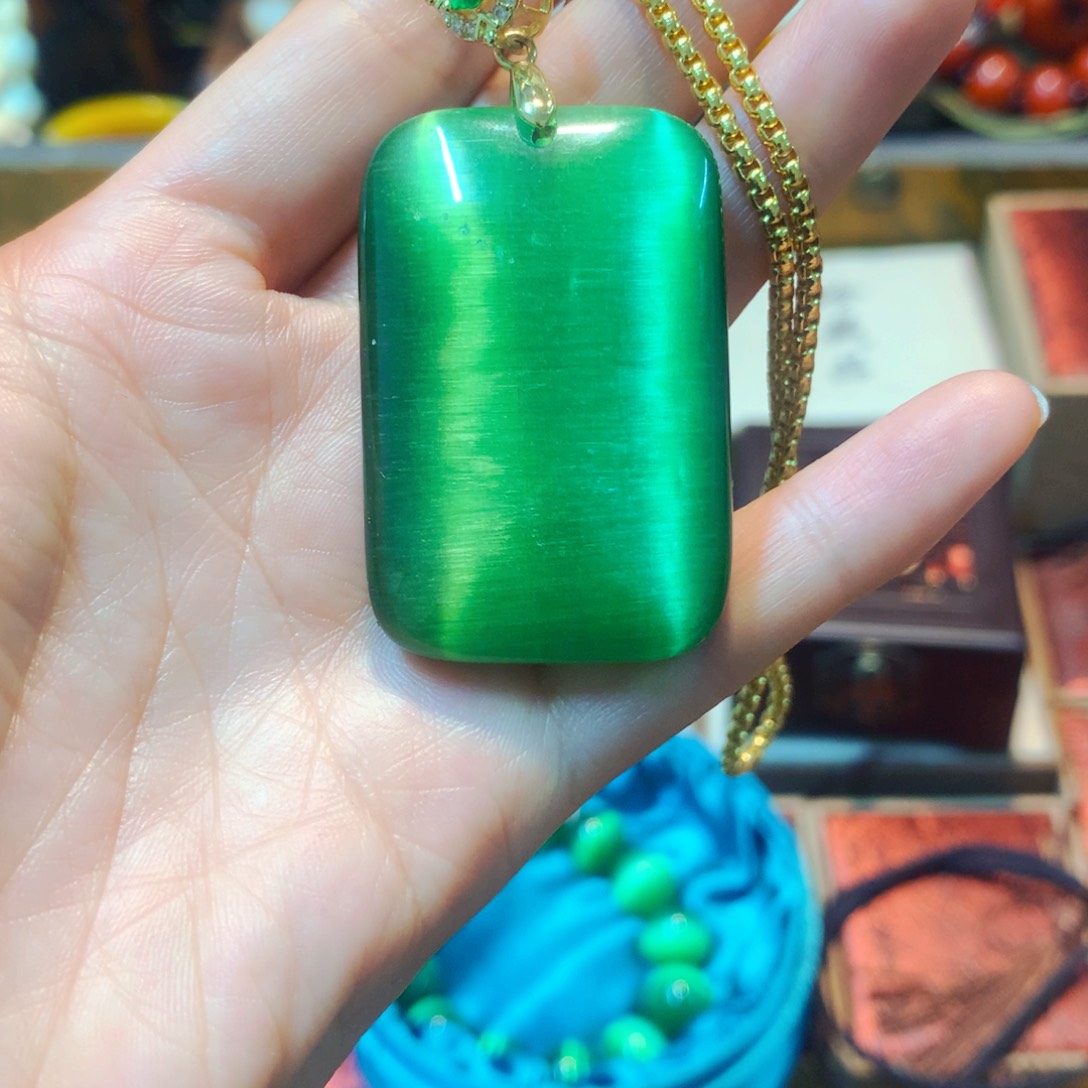 和田玉（碧玉）手链未镶嵌噢噢哦噢哦噢哦噢哦喔哦